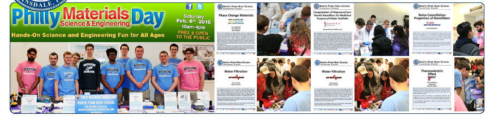 02-06-16: North Penn Students Present at Philly Materials Day!