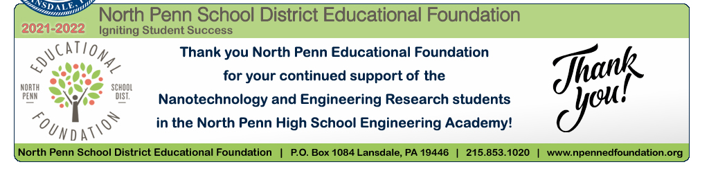 Thank You North Penn Education Foundation!!!